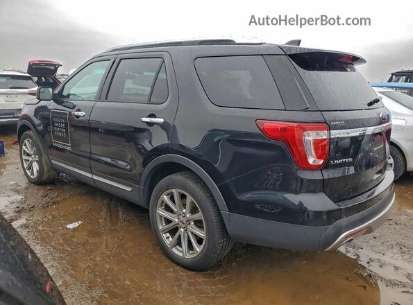 1FM5K8FH4HGA89811 2017 FORD FORD EXPLORER Black Задня ліва чверть