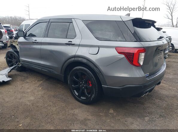 1FM5K8GC5NGA69338 2022 FORD FORD EXPLORER Gray Rear left