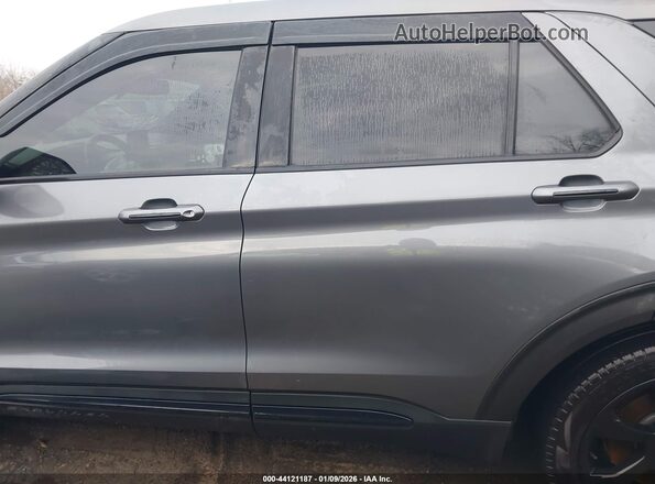 1FM5K8GC5NGA69338 2022 FORD FORD EXPLORER Gray 360 interior view