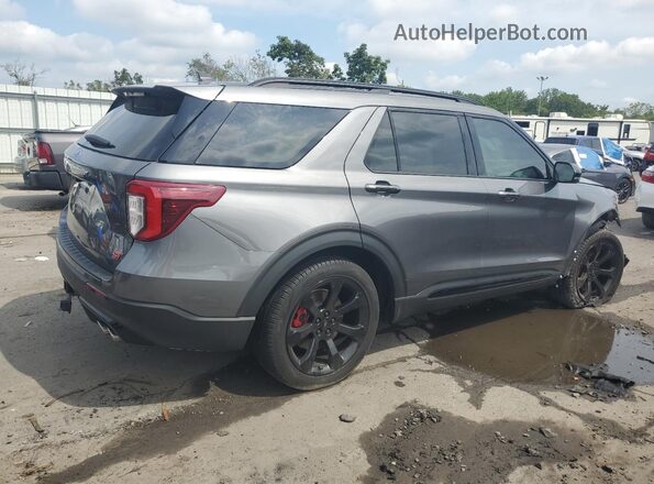 1FM5K8GC9RGA86858 2024 FORD FORD EXPLORER Gray Rear right