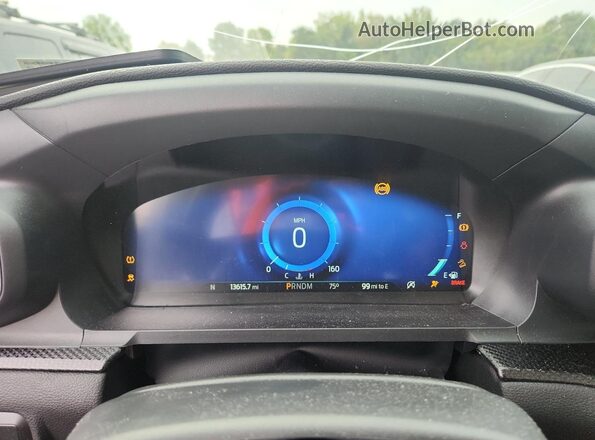1FM5K8GC9RGA86858 2024 FORD FORD EXPLORER Gray Instrument cluster view