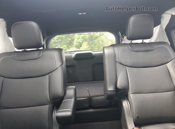 1FM5K8GC9RGA86858 2024 FORD FORD EXPLORER Gray Rear seats view