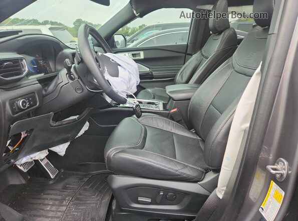 1FM5K8GC9RGA86858 2024 FORD FORD EXPLORER Gray Front interior view