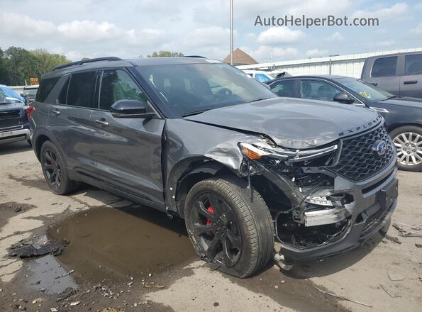1FM5K8GC9RGA86858 2024 FORD FORD EXPLORER Gray Front right