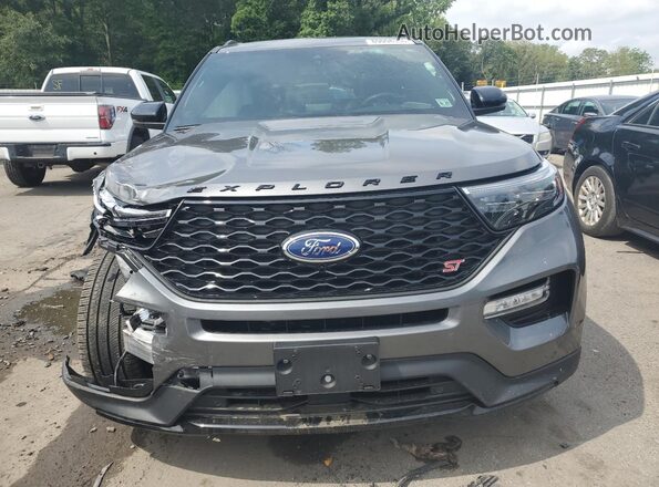 1FM5K8GC9RGA86858 2024 FORD FORD EXPLORER Gray Front view