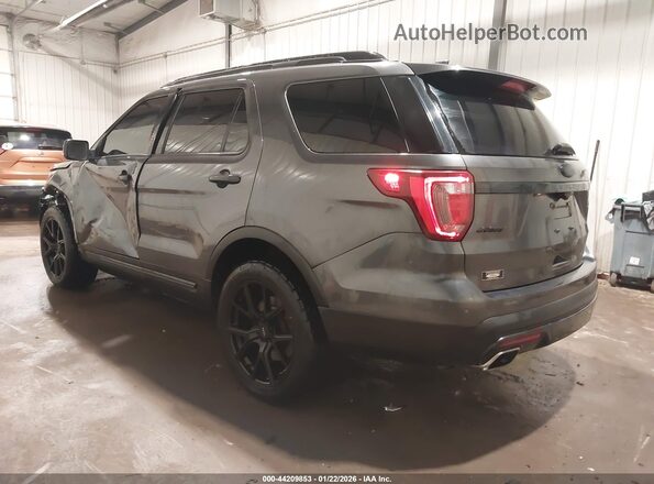 1FM5K8GT0GGD27610 2016 FORD FORD EXPLORER Gray Tył lewy