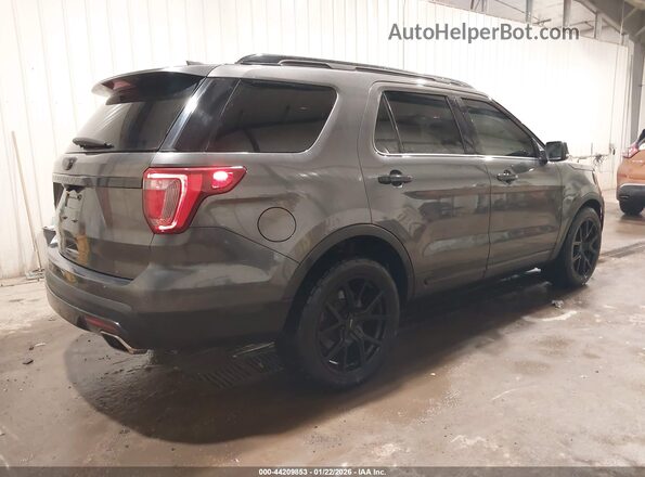 1FM5K8GT0GGD27610 2016 FORD FORD EXPLORER Gray Tył prawy