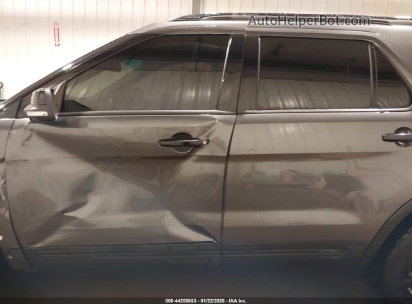 1FM5K8GT0GGD27610 2016 FORD FORD EXPLORER Gray Widok wnętrza 360 stopni