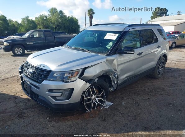1FM5K8GT9HGD66472 2017 FORD FORD EXPLORER Silver 