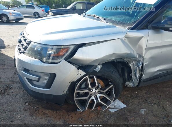 1FM5K8GT9HGD66472 2017 FORD FORD EXPLORER Silver 
