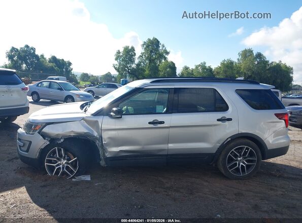1FM5K8GT9HGD66472 2017 FORD FORD EXPLORER Silver 
