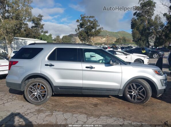 1FM5K8GT9HGD66472 2017 FORD FORD EXPLORER Silver 