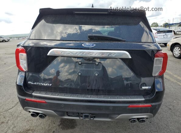 1FM5K8HC7LGC05142 2020 FORD FORD EXPLORER Black უკანა ხედი
