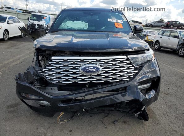 1FM5K8HC7LGC05142 2020 FORD FORD EXPLORER Black წინა ხედი