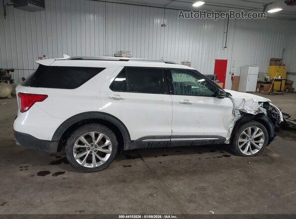 1FM5K8HC9NGC27808 2022 FORD FORD EXPLORER Белый Вид задней части салона