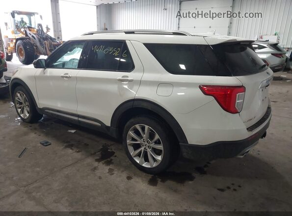 1FM5K8HC9NGC27808 2022 FORD FORD EXPLORER Белый Задняя левая четверть