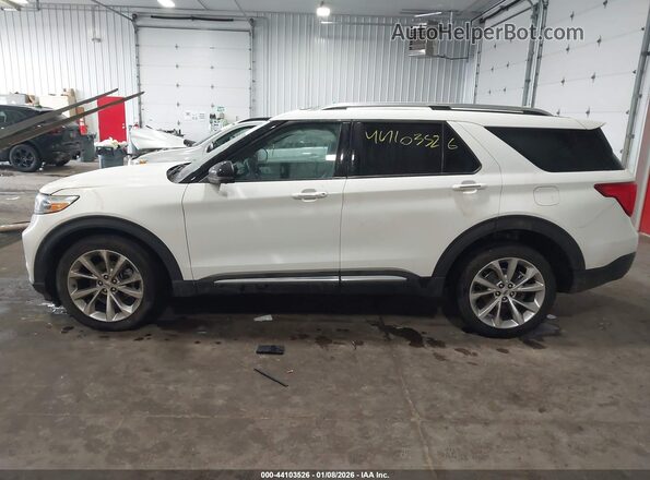 1FM5K8HC9NGC27808 2022 FORD FORD EXPLORER Белый Панорамный вид салона 360°