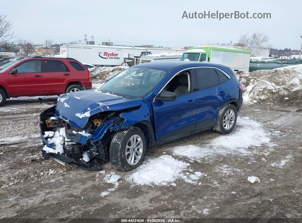 1FMCU0BZ4NUB02619 2022 FORD ESCAPE Blue Front left