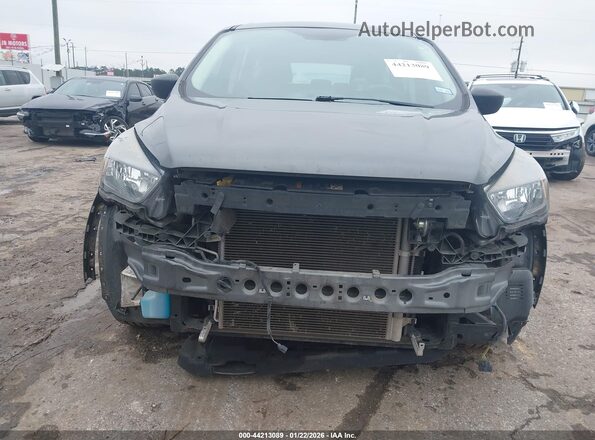 1FMCU0F71JUD58655 2018 FORD ESCAPE Gray Դիմացի տեսք