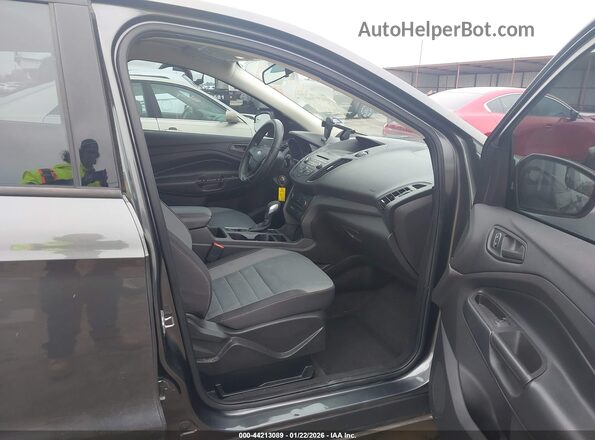 1FMCU0F71JUD58655 2018 FORD ESCAPE Gray Սալոնի դիմացի տեսք