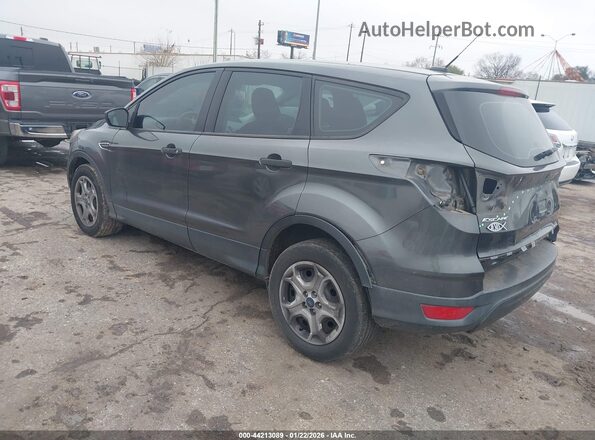 1FMCU0F71JUD58655 2018 FORD ESCAPE Gray Հետևի ձախ