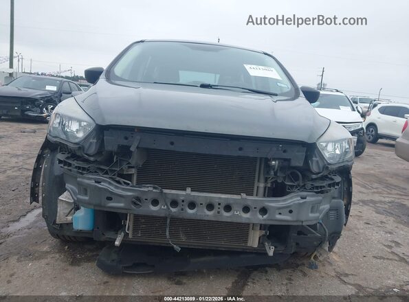 1FMCU0F71JUD58655 2018 FORD ESCAPE Gray Սարքավորումների վահանակի տեսք