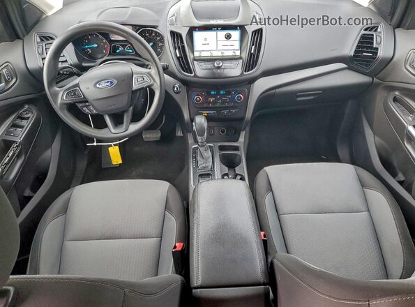 1FMCU0GD3KUA27033 2019 FORD ESCAPE Gray Widok deski rozdzielczej