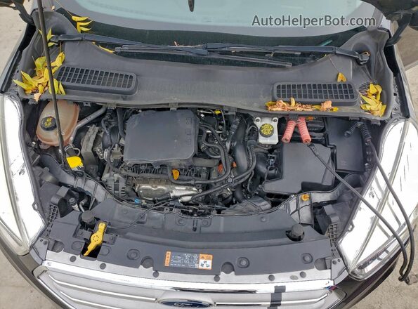 1FMCU0GD3KUA27033 2019 FORD ESCAPE Gray Widok wnętrza z tyłu