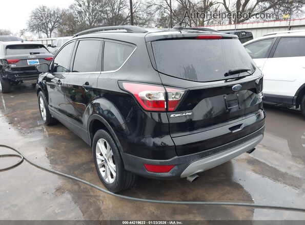 1FMCU0HD1JUD19860 2018 FORD ESCAPE Черный Задняя левая четверть