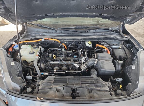 1FMCU9BZ1MUA73857 2021 FORD ESCAPE Gray ძრავის განყოფილების ხედი