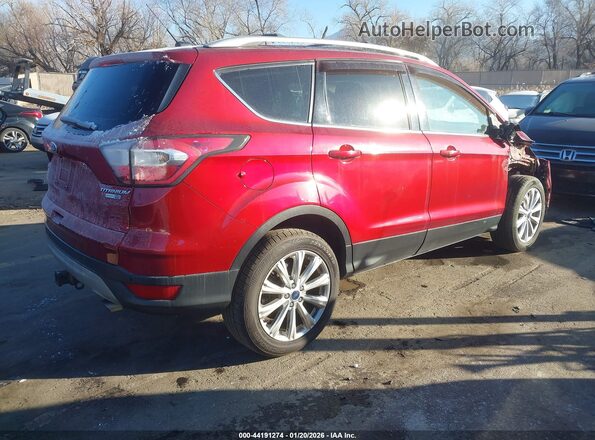 1FMCU9J99HUA15583 2017 FORD ESCAPE Red Tył prawy