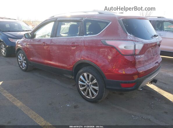 1FMCU9J99HUA15583 2017 FORD ESCAPE Red Tył lewy