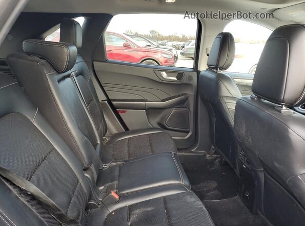 1FMCU9J9XMUA78864 2021 FORD ESCAPE Black უკანა სავარძლების ხედი