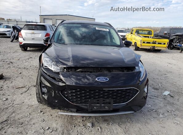 1FMCU9J9XMUA78864 2021 FORD ESCAPE Black წინა ხედი