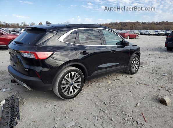 1FMCU9J9XMUA78864 2021 FORD ESCAPE Black უკანა მარჯვენა