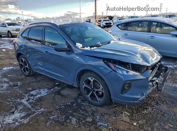 1FMCU9NA6PUB13151 2023 FORD ESCAPE Blue Front right