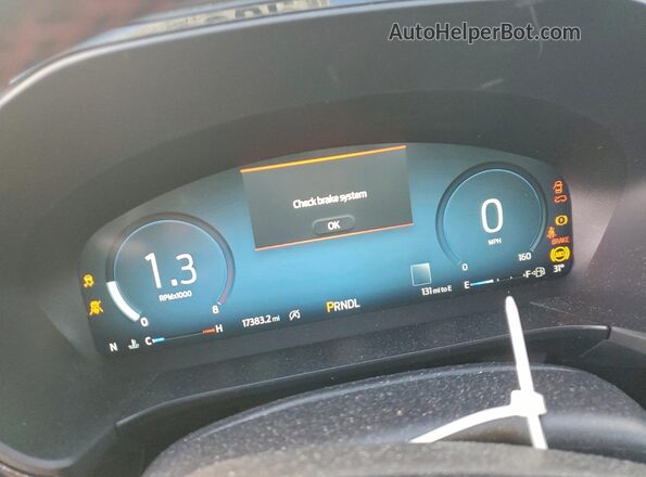 1FMCU9NA6PUB13151 2023 FORD ESCAPE Blue Instrument cluster view