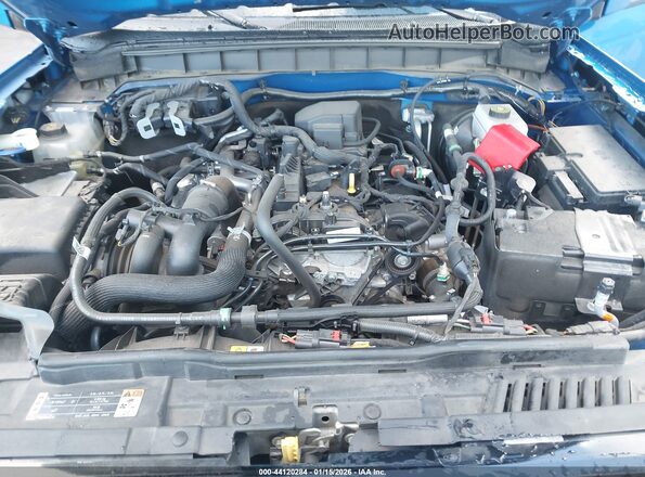 1FMDE5BH4NLB42713 2022 FORD BRONCO Blue Rear view