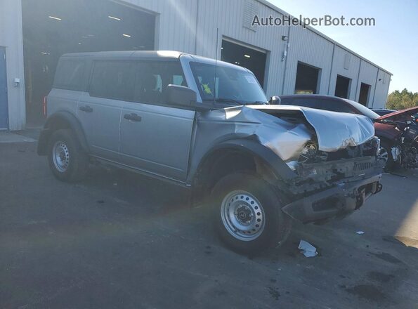 1FMDE5BH5NLB41294 2022 FORD BRONCO Silver Передня права чверть
