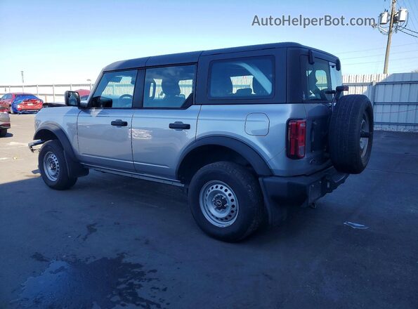 1FMDE5BH5NLB41294 2022 FORD BRONCO Silver Задня ліва чверть