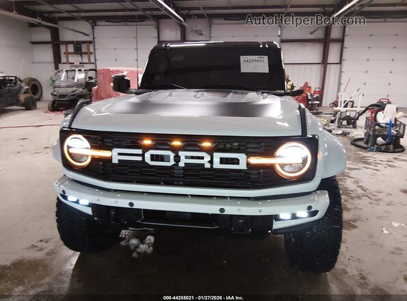 1FMEE0RR7RLA83118 2024 FORD BRONCO White Вид щитка приладів