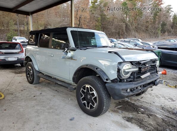 1FMEE5BP5NLA92321 2022 FORD BRONCO Gray წინა მარჯვენა
