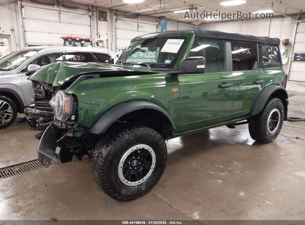 1FMEE5DP6NLB65631 2022 FORD BRONCO Зеленый 