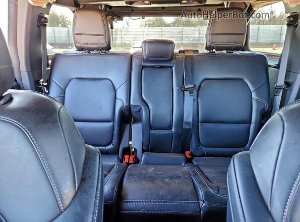 1FMEE8BP8SLA99101 2025 FORD BRONCO Black Rear seats view