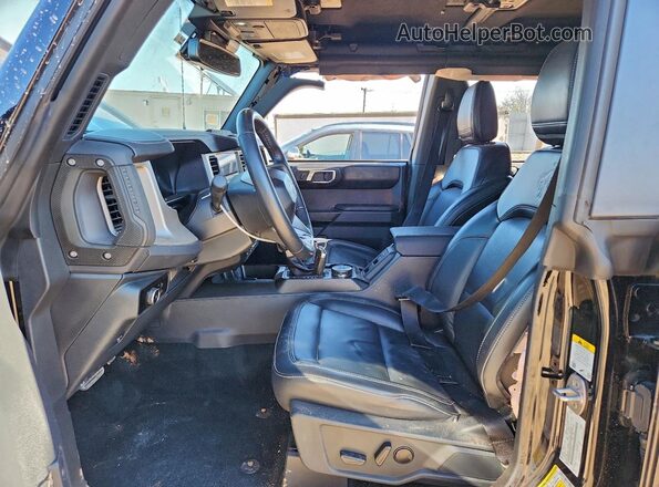 1FMEE8BP8SLA99101 2025 FORD BRONCO Black Front interior view