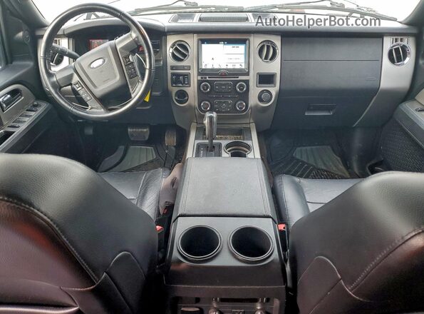 1FMJK1HT2GEF32376 2016 FORD EXPEDITION Gray Dashboard view
