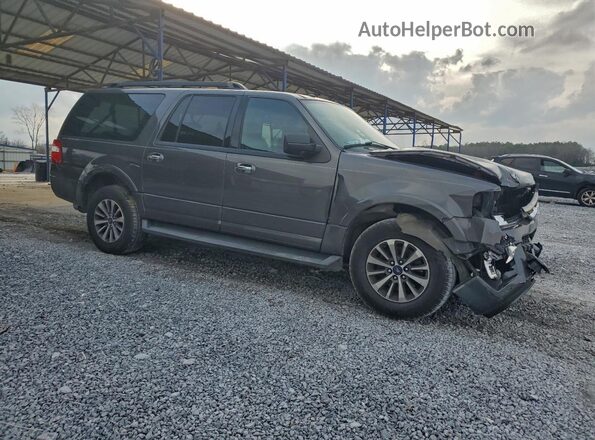 1FMJK1HT2GEF32376 2016 FORD EXPEDITION Gray Front right