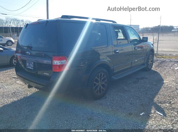 1FMJK1HT3GEF12685 2016 FORD EXPEDITION EL Black Trasero derecho