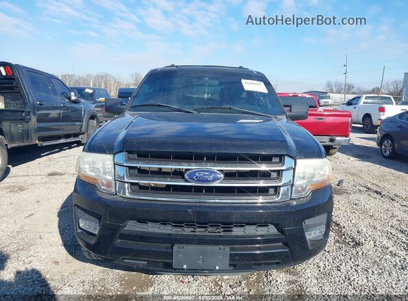 1FMJK1HT3GEF12685 2016 FORD EXPEDITION EL Black Vista del cuadro de instrumentos