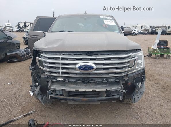 1FMJK1HT4KEA76390 2019 FORD EXPEDITION MAX Brown Widok wnętrza z tyłu